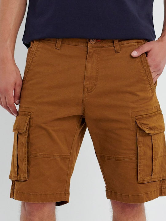 Garage Fifty5 Herrenshorts Cargo Braun