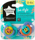 Tommee Tippee Orthodontic Pacifiers Silicone for 0-6 months 2pcs