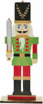 Iliadis Wooden Christmas Nutcracker 30cm Green