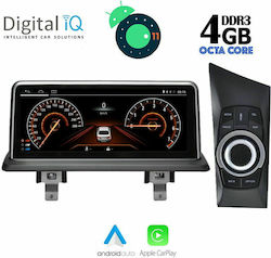 Digital IQ Car-Audiosystem für BMW Serie 1,S.1 / E81 2004-2013 (Bluetooth/USB/AUX/WiFi/GPS/Apple-Carplay) mit Touchscreen 8.8"