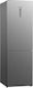 Brandt Ψυγειοκαταψύκτης 347lt NoFrost Υ195xΠ60xΒ68.5εκ. Inox BFC2065NX