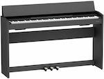 Roland Ηλεκτρικό Όρθιο Πιάνο F107-BKX με 88 Βαρυκεντρισμένα Πλήκτρα Ενσωματωμένα Ηχεία και Σύνδεση με Ακουστικά και Υπολογιστή Black