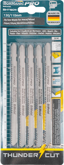 Bormann Pro BHT6011 Blade for Metal 5pcs