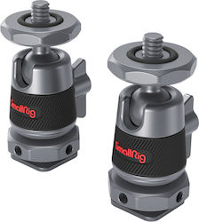 SmallRig Removable Cold Shoe Mount 2pcs Κεφαλή Φωτογραφικής