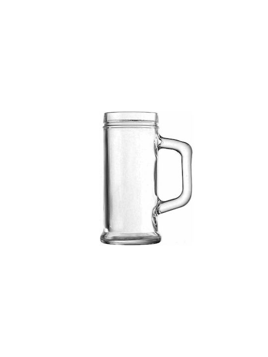 Uniglass Pure Gläser-Set Bier, μπίρας aus Glas 400ml 6Stück