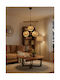 Pakketo PWL-1120 Pendant Light Beige Boho with Rope for Socket E27 50x20x63cm