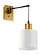 Home Lighting Modern Wandleuchte mit Fassung E27 Gold