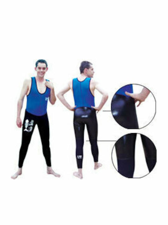 Vade Retro Long John Wetsuit for Diving Blue 5mm