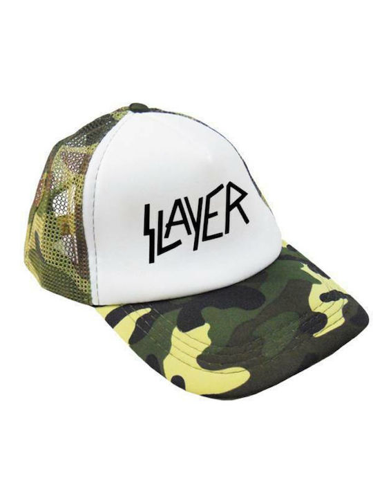 Takeposition Slayer Men's Trucker Cap Green Camo