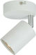 Avide ABCL-1XGU10-DEBRA-W Single Spot with Socket GU10 in White Color