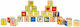 Hape Jucărie de Stivuire ABC Blocks din Lemn pentru 24++ Luni
