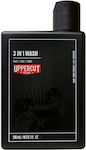 Uppercut Deluxe 3 In 1 Wash Αφρόλουτρο για Άνδρες για Μαλλιά , Πρόσωπο & Σώμα 240ml