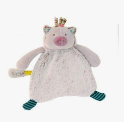 Moulin Roty Babydecke Πανάκι Ύπνου Γάτα aus Stoff für 6++ Monate