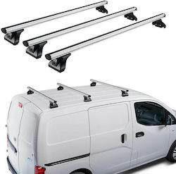 Cruz 924-072 Μπάρες Οροφής Αλουμινίου Universal Ασημί Cruz 924-072 Μπάρες Οροφής Αλουμινίου Universal Ασημί