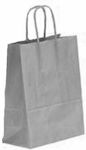 Iliadis Paper Bag for Gift Gray 21x11x27cm.