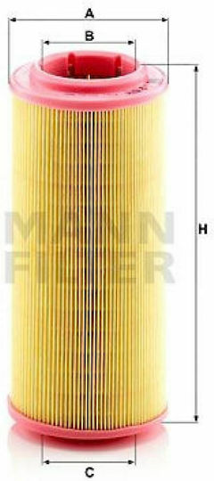 Mann Filter Filtru de Aer Auto pentru Audi A2 Seat Arosa Volkswagen Lupo / Polo
