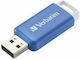 Verbatim DataBar 64GB USB 2.0 Stick Μπλε
