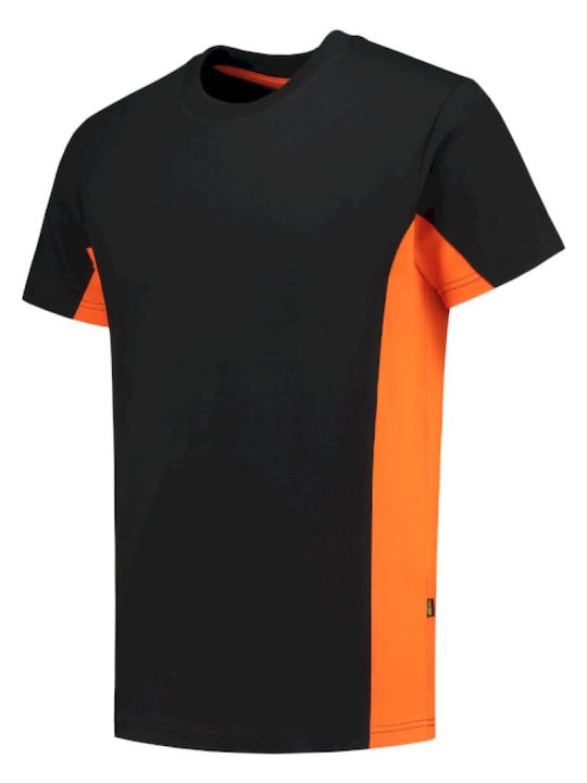 Tricorp T-shirt Εργασίας Πορτοκαλί / Μαύρο