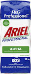 Ariel Alpha Professional Detergent in Powder Form for Whites Clothes 1x15kg