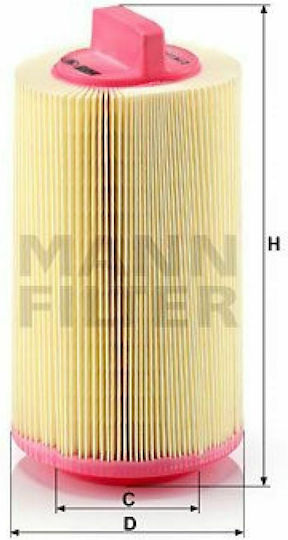 Mann Filter Car Air Filter for Mercedes-Benz C Class / CLC Class / CLK Class / E Class / SLK / Sprinter
