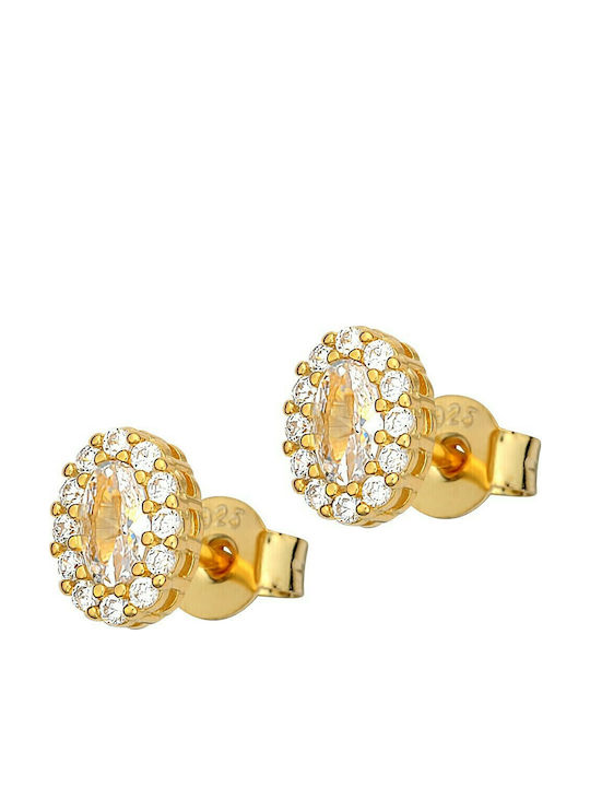 Prince Silvero Earrings made of Silver Gold Pla...