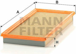 Mann Filter Car Air Filter for Subaru Forester / Impreza / Legacy / Outback Mann Filter Car Air Filter for Subaru Forester / Impreza / Legacy / Outback