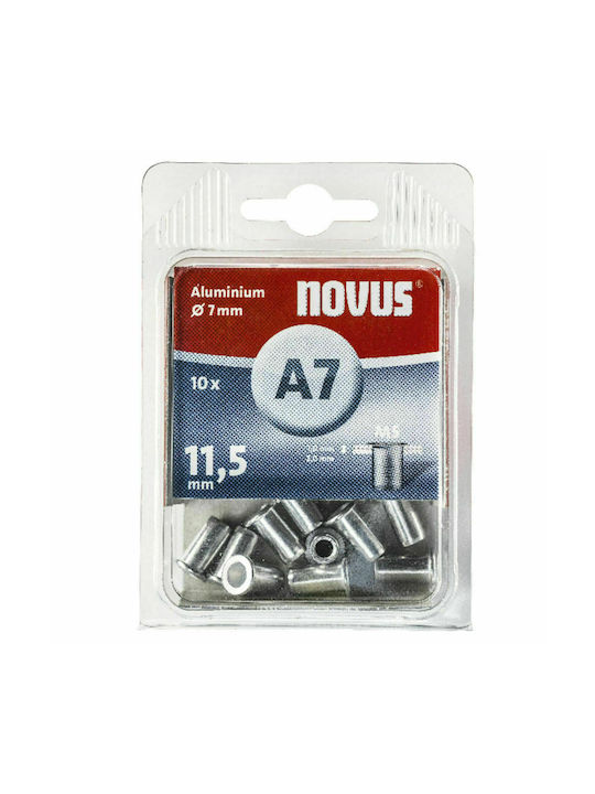 Novus Nituri Aluminiu M5x11.5mm 10buc