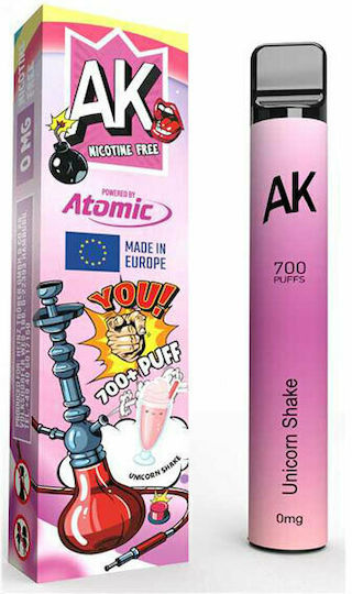 Atomic Atomic Einweg-E-Zigarette 700 Einweg-E-Zigaretten Mr. Pink ohne Nikotin 2ml Rosa