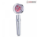 Herzberg HG-8087_RED Handheld Showerhead