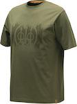 Beretta Trident T-shirt in Khaki color