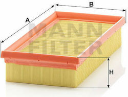 Mann Filter Car Air Filter for Opel Agila Suzuki Splash / Swift