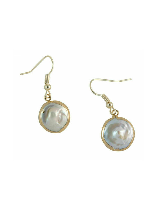 Earrings Pendants with Pearls