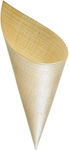 Leone Disposable Food Paper Cone 7x7x19.5cm 50pcs