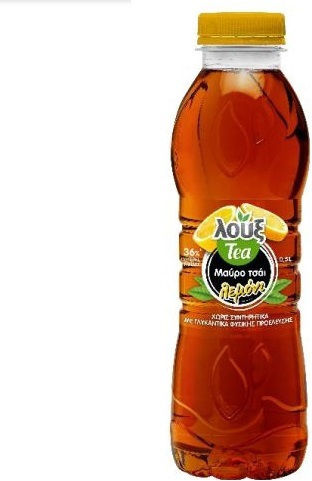 Loux Ceai cu gheață Lămâie Fără carbonatare și zahăr în Sticlă 6x500ml