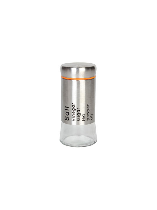 Keskor Inox Tabletop Spice Jar Orange