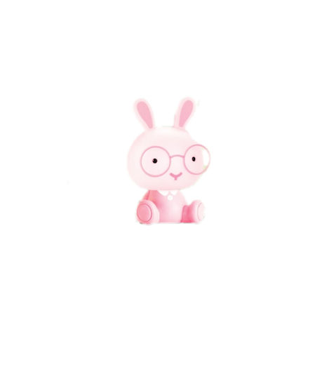 Decobebe Led Παιδικό Διακοσμητικό Φωτιστικό Rabbit Ροζ