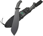 Columbia River Knives Halfachance Parang Blackout Messer Schwarz mit Klinge aus Stahl in Scheide