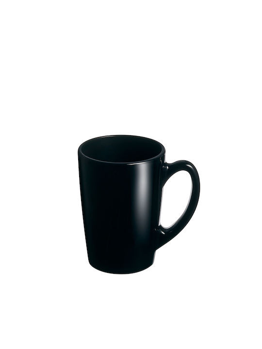 Luminarc New Morning Φλιτζάνι Καφέ Γυάλινο Μαύρο 320ml