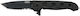 Columbia River Knives Tanto Blackout Triple Pocket Knife Black