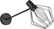 Home Lighting Single Spot with Socket E27 in Black Color