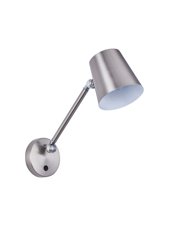 Home Lighting Single Spot with Socket E27 in Silver Color
