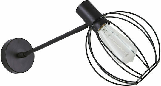 Home Lighting Single Spot with Socket E27 in Black Color
