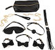 You2Toys Bad Kitty 8-Piece Fetish Set Kit BDSM în Culoare Verde 7buc