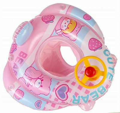 Swimming Aid Swimtrainer 76cm Pink Cute Bear