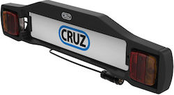 Cruz Lichter- und Kennzeichenhalter-Set für Auto-Fahrradträger Kofferraum 7 Pin