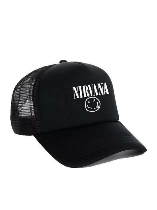 Takeposition Nirvana Men's Trucker Cap Black