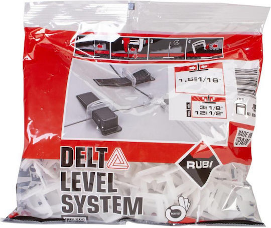 Rubi Nivelliergerät für Fliesen Fliesenabstandhalter Dicke 1.5mm 100Stück