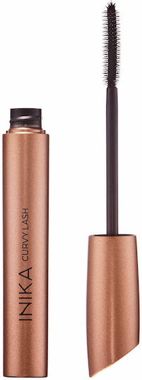 Inika Organic Curly Lash Mascara für Eisstockschießen Black 7.5ml