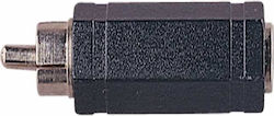Electrovision F383A RCA male σε 6.3mm female Electrovision F383A RCA male σε 6.3mm female