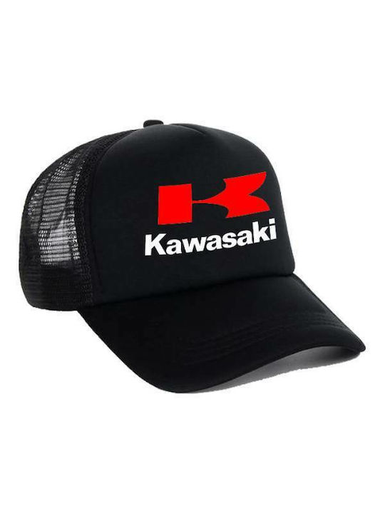 Takeposition Kawasaki Jockey mit Netz Schwarz